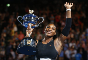 Serena Williams holds 23 Grand Slam singles titles, the Open Era record