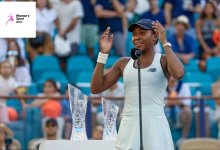 Coco Gauff Falls To Aryna Sabalenka In Miami Open (Chris Arjoon/Icon Sportswire via Getty Images)