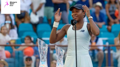 Coco Gauff Falls To Aryna Sabalenka In Miami Open (Chris Arjoon/Icon Sportswire via Getty Images)