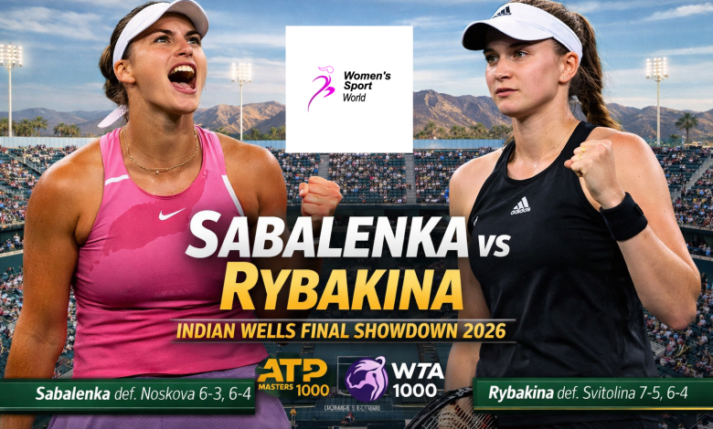 Aryna Sabalenka and Elena Rybakina Set for Third Final Meeting at Indian Wells