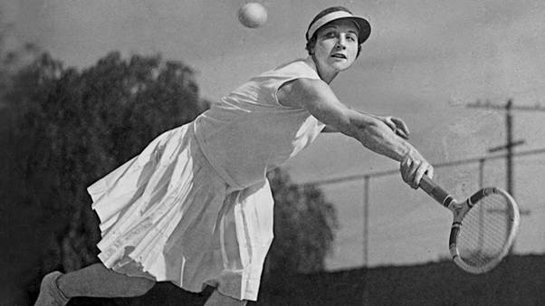 Helen Wills Moody, legendary tennis champion with 19 Grand Slam singles titles and Olympic gold medalist