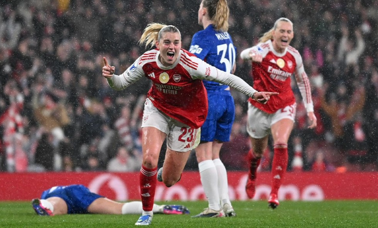 Arsenal Beat Chelsea In UWCL Quarter-Final