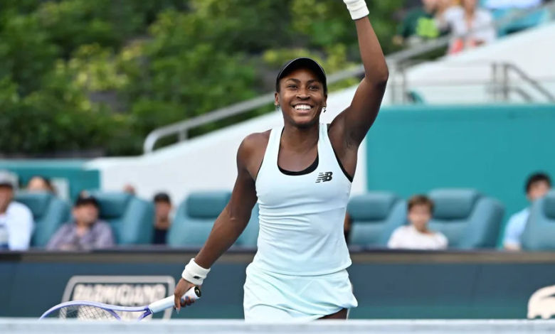 Coco Gauff rolls past Karolina Muchova to reach Miami Open final
