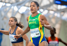 Ana - Carolina -Azevedo - and - Natalia - Linares - at - the - 2026 - South American - Indoor -Championships - in -Athletics