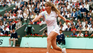 Steffi Graf, 22-time Grand Slam champion holding the all-time record of 377 weeks at world No. 1