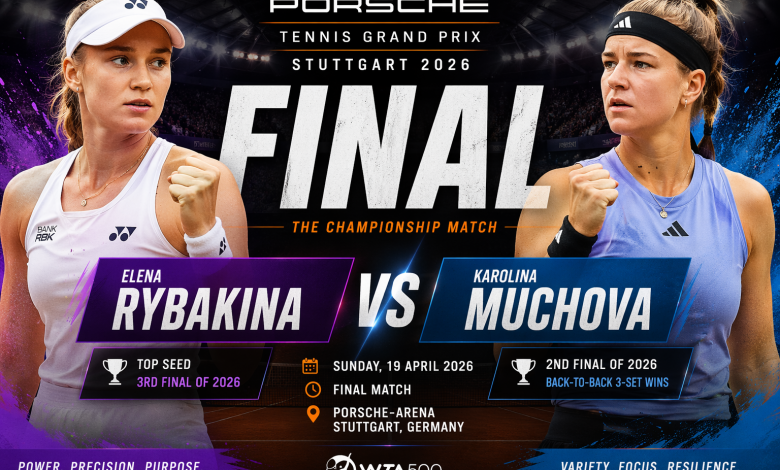 Stuttgart Open 2026: Rybakina Sets Up Stuttgart Final Against Muchova