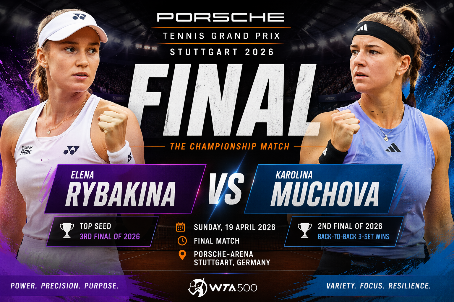 Stuttgart Open 2026: Rybakina Sets Up Stuttgart Final Against Muchova