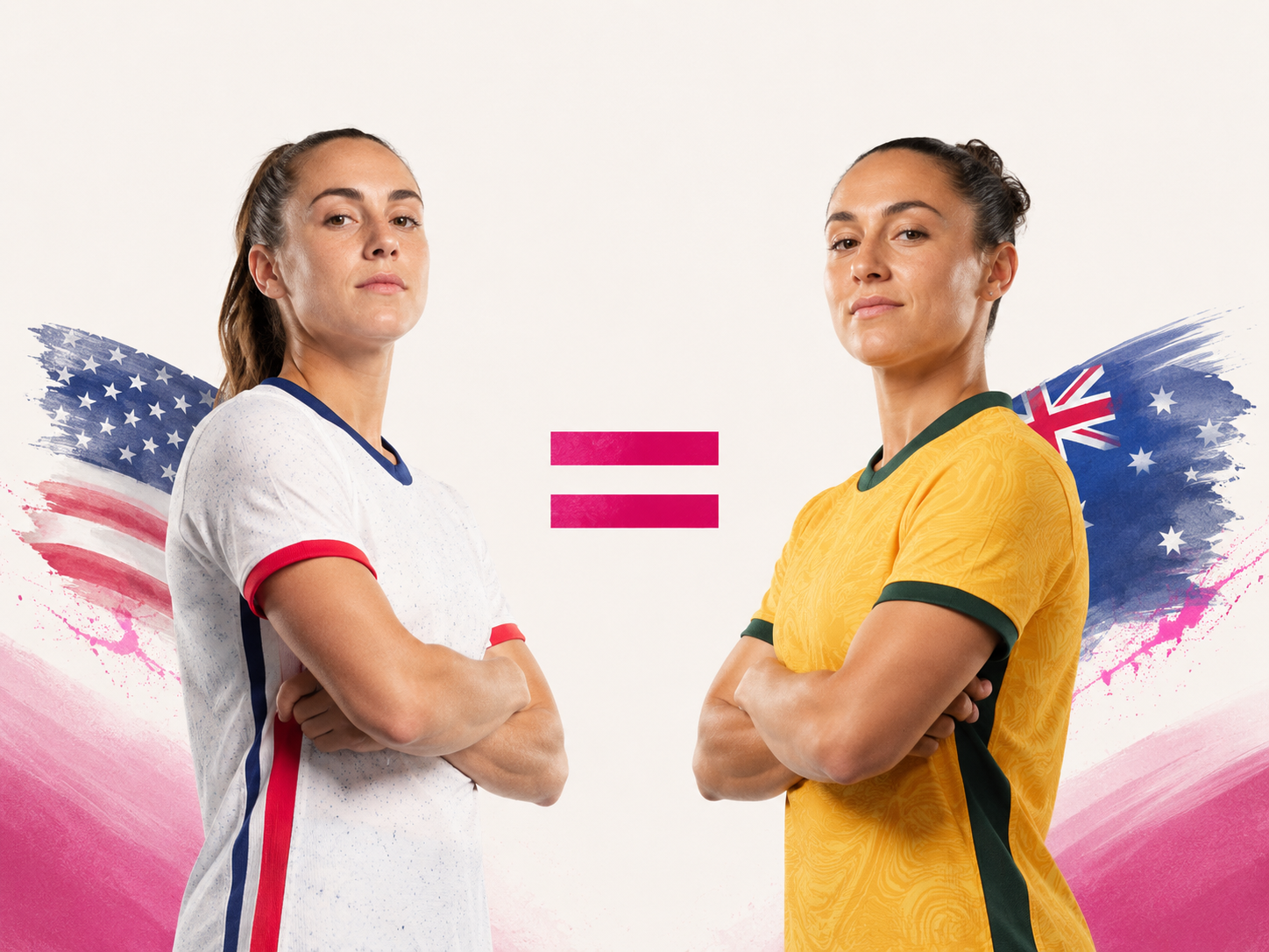 United States and Australia national teams used as examples of equal pay in women’s football