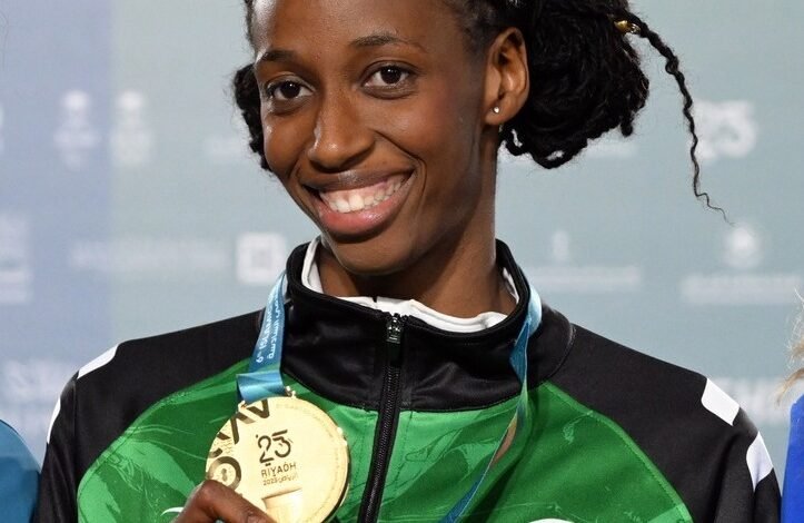 Saly Sarr at the 2025 Islamic Solidarity Games
