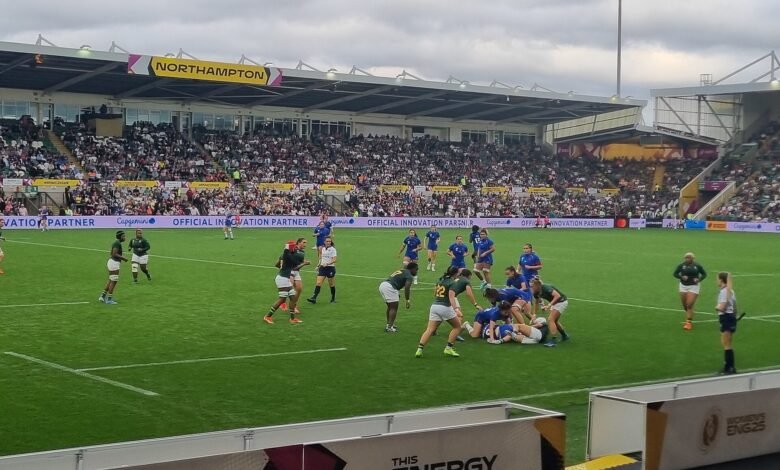 France players face South Africa at the Women’s Rugby World Cup