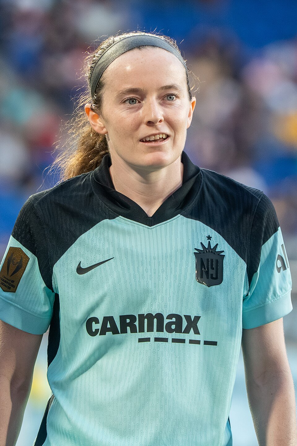 Rose Lavelle in Gotham FC kit during the Angel City match on September 7, 2025