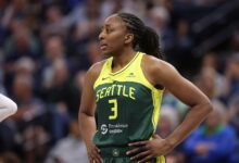 Nneka Ogwumike playing in 2024 before her retirement from the WNBA