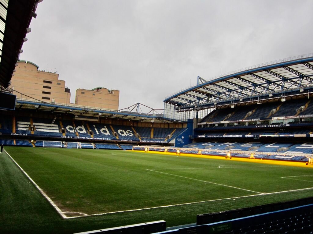 Stamford Bridge, venue for the Chelsea Arsenal WSL match