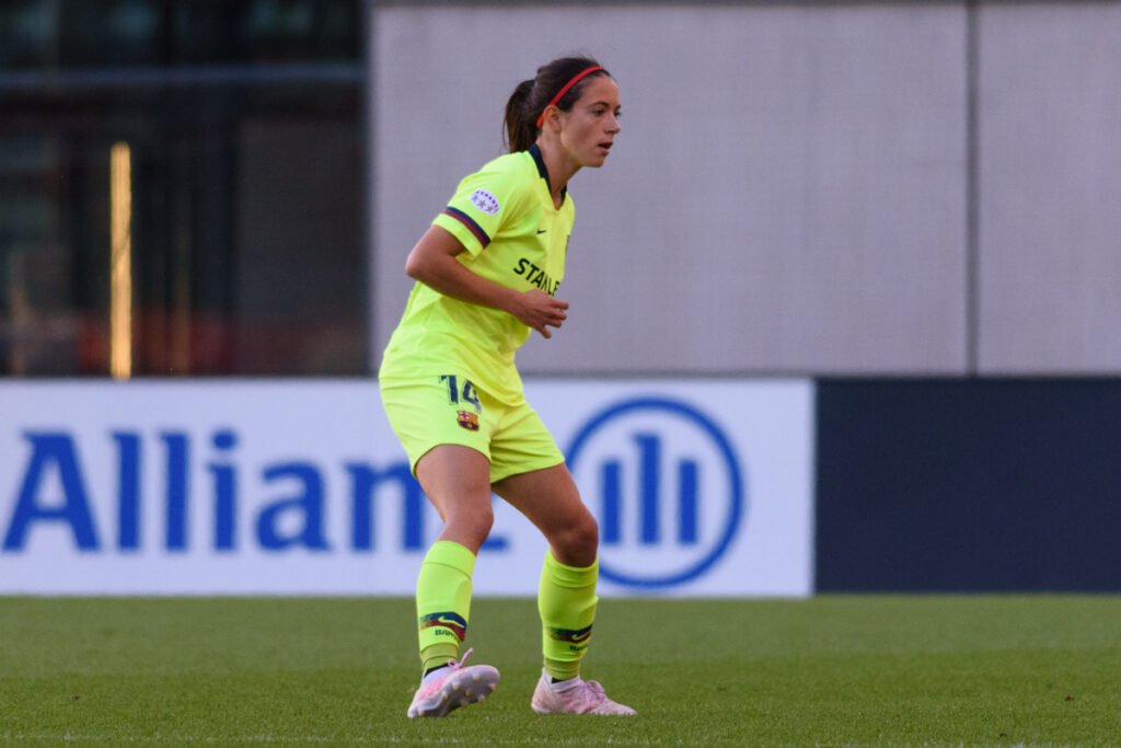 Aitana Bonmatí, part of the Spain squad in the Spain USWNT friendly
