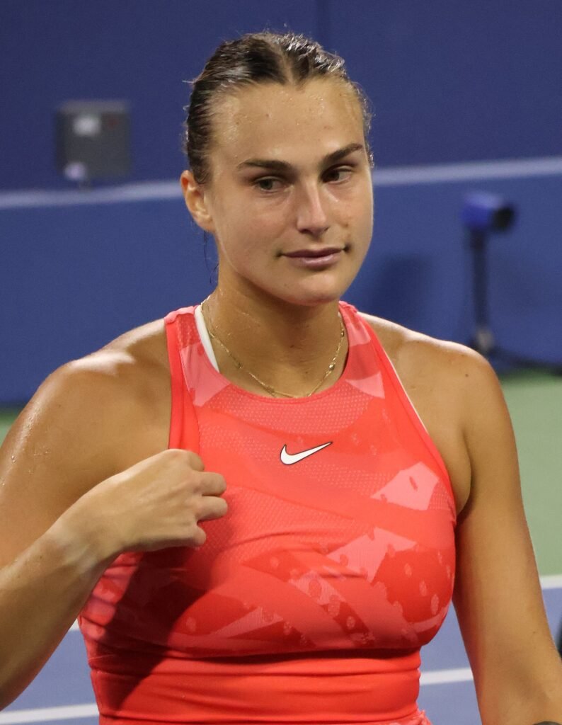 Aryna Sabalenka, second on the list of highest-paid female athletes