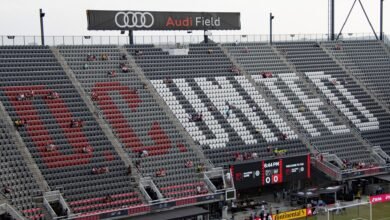 Audi Field in Washington, D.C., where Spain beat the USWNT
