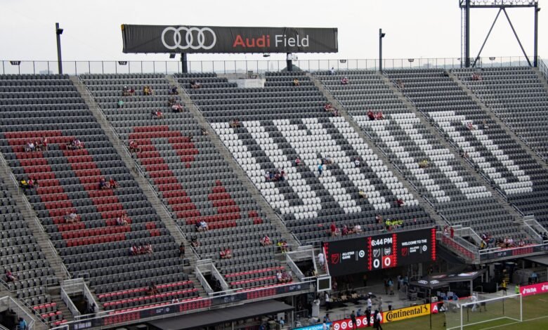 Audi Field in Washington, D.C., where Spain beat the USWNT