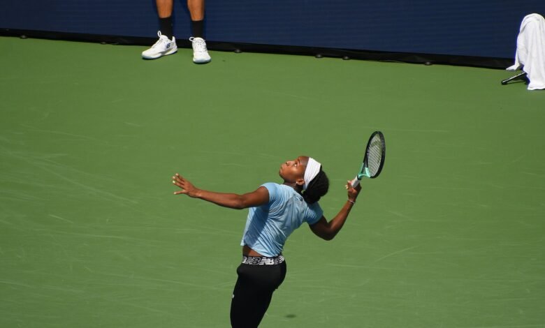 Coco Gauff, who spoke out about racist abuse after her China Open win