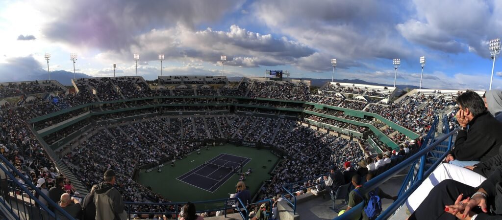 Indian Wells Tennis Garden, host of the WTA Finals 2026