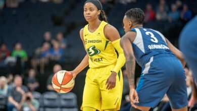 Jordin Canada, who scored 25 as the Dream won before WNBA playoffs Game 2