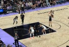 Fans at Chase Center, home of the team behind the WNBA attendance record