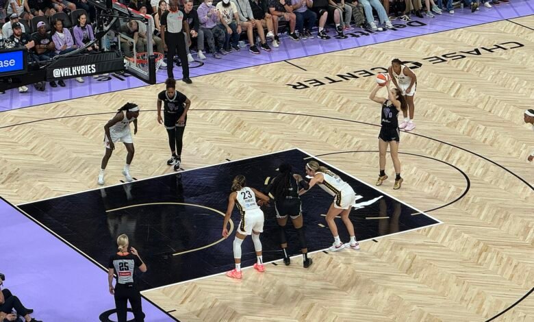 Fans at Chase Center, home of the team behind the WNBA attendance record